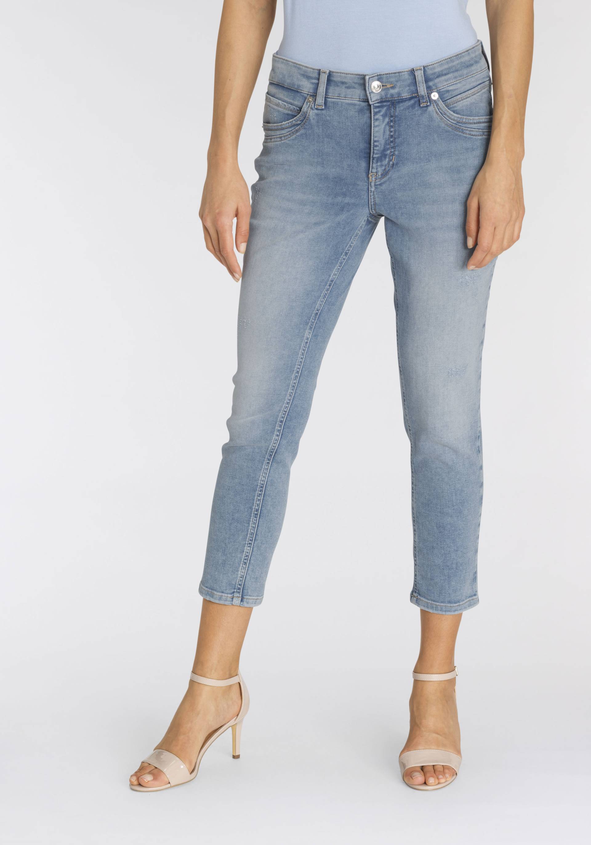 MAC Slim-fit-Jeans »Mel Sylvie Meis«, Gerader schmaler Schnitt von MAC by Sylvie Meis von MAC