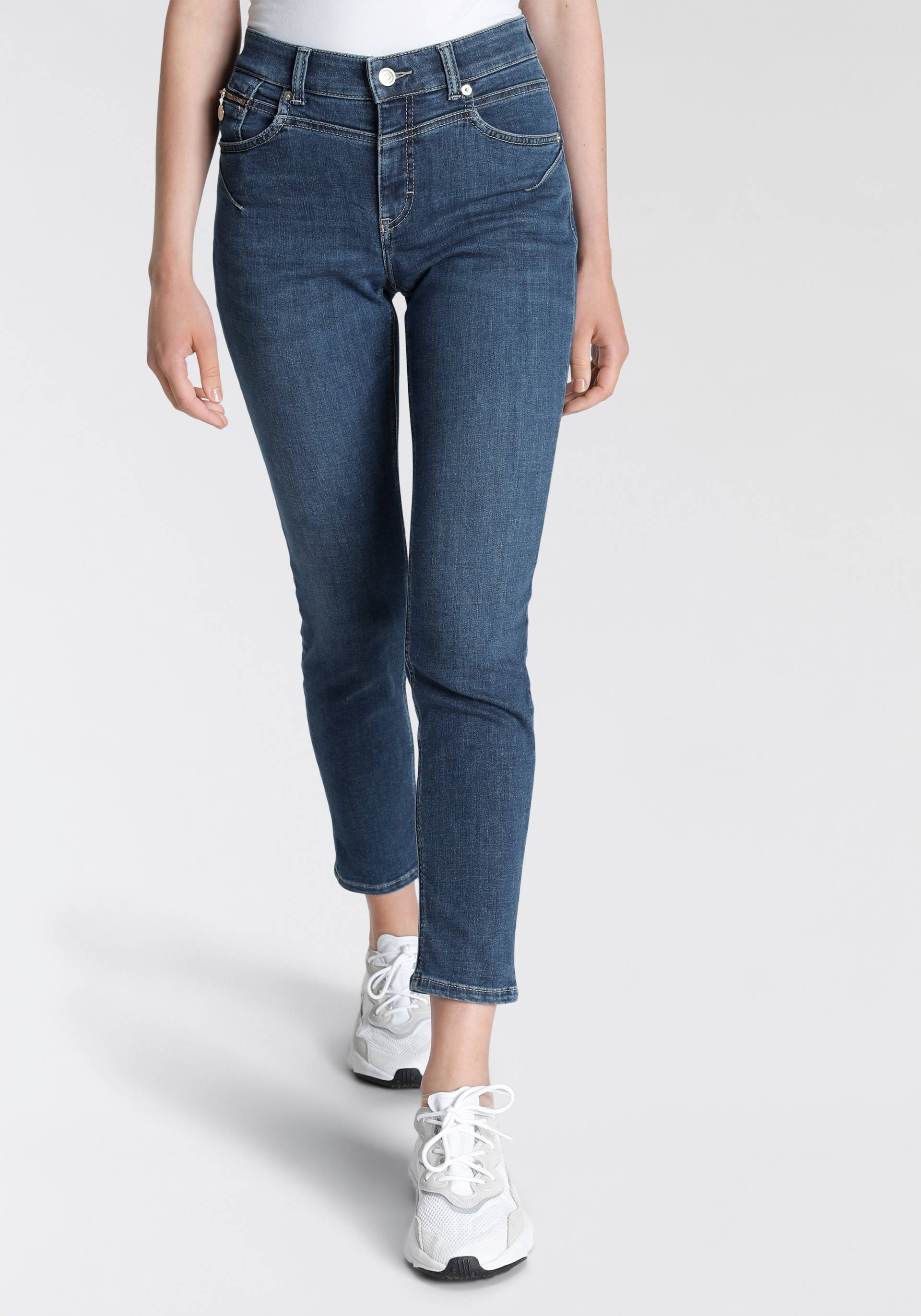 MAC Slim-fit-Jeans »Rich-Slim«, Robuste strukturierte Denimqualität von MAC