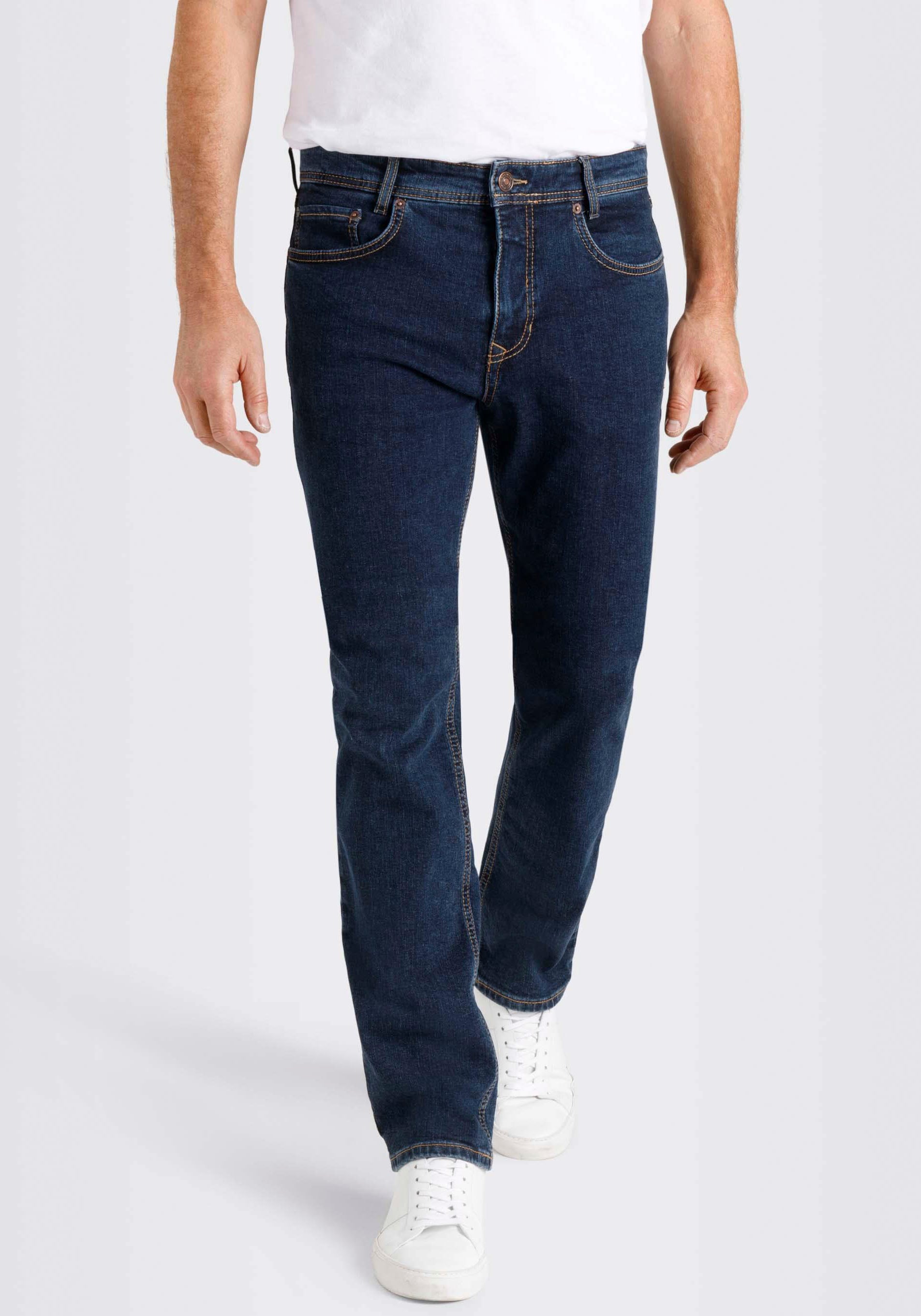 MAC Straight-Jeans »Arne«, in gepflegter Optik, mit Stretch MAC Straight-Jeans »Arne«, in gepflegter Optik, mit Stretch von MAC