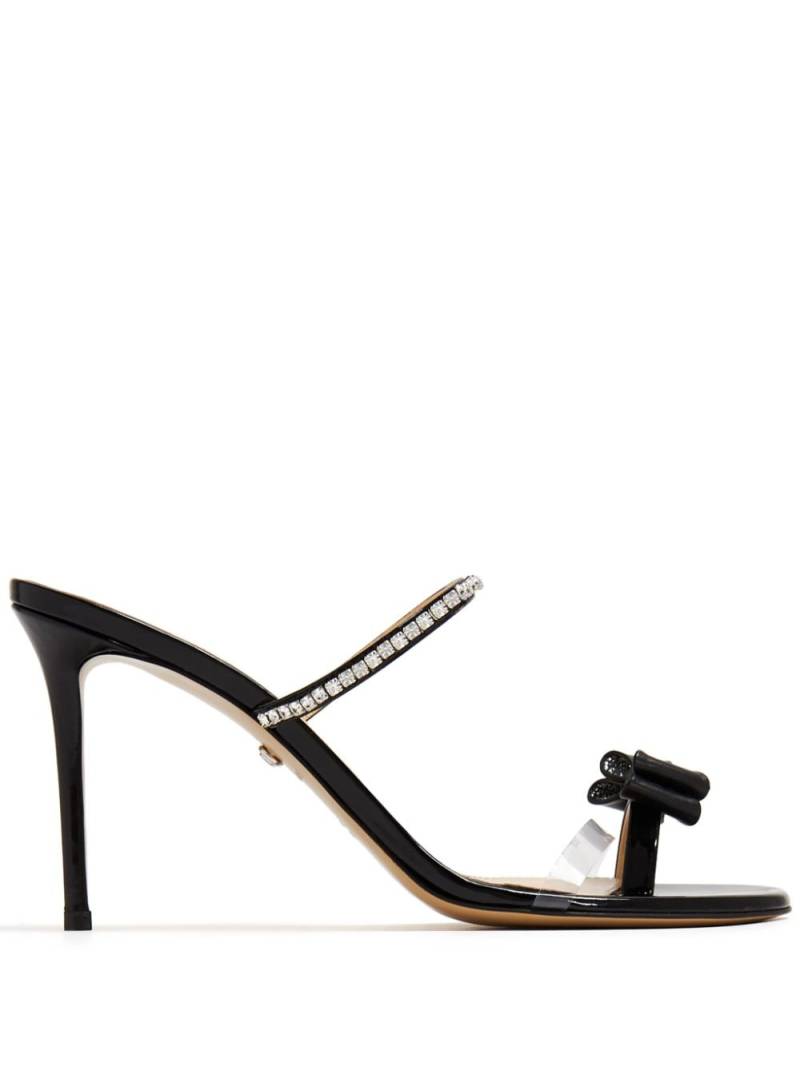 MACH & MACH 95mm strappy sandals - Black von MACH & MACH