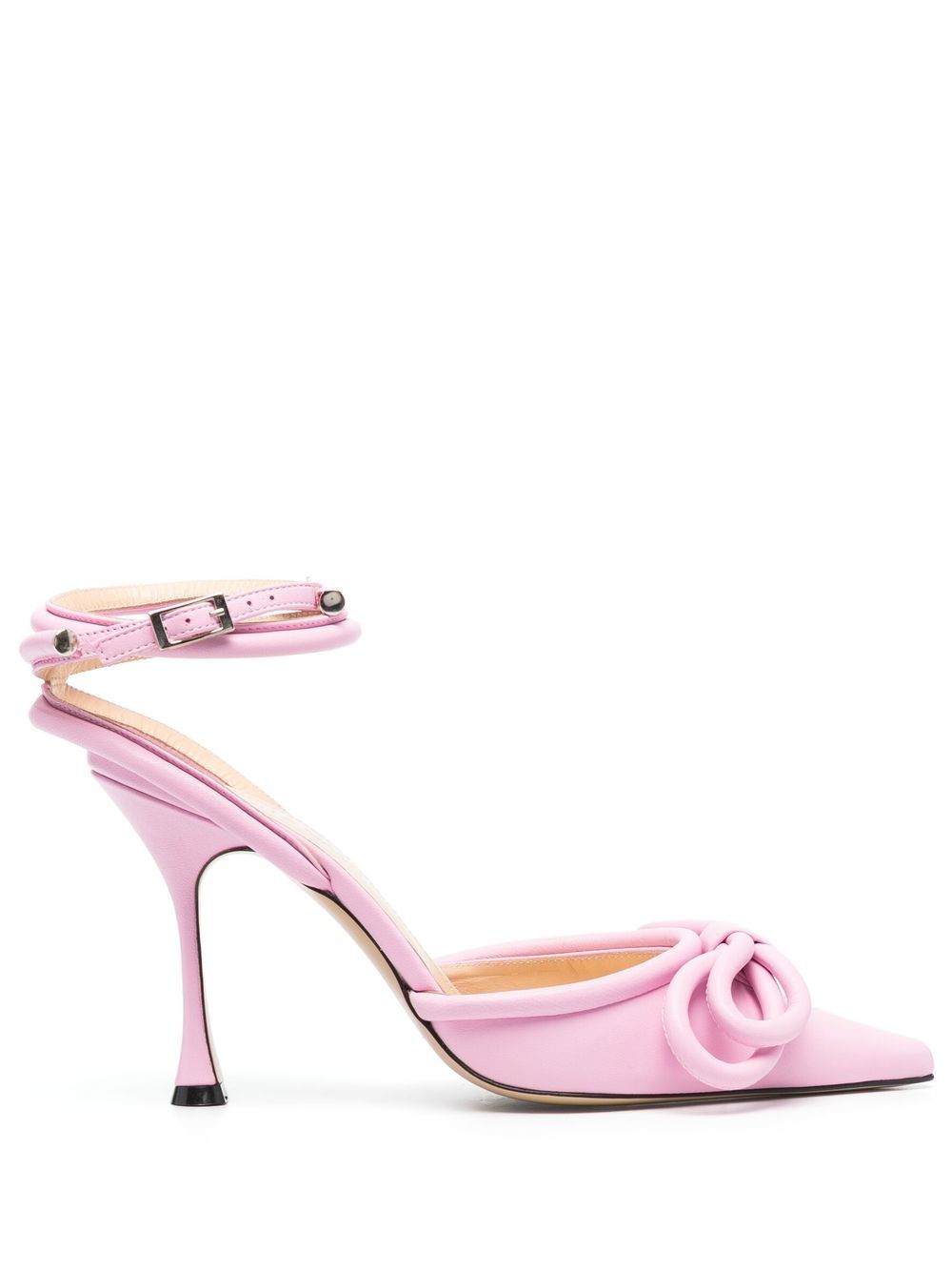 MACH & MACH Double Bow ankle-strap sandals - Pink von MACH & MACH