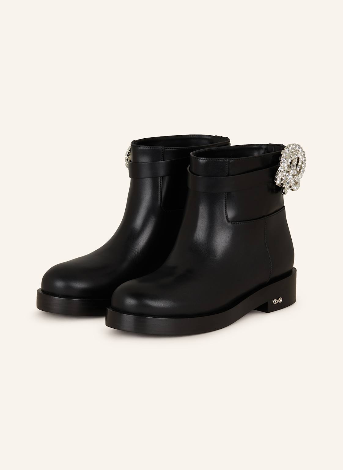 Mach & Mach Biker Boots Galaxy Mit Schmucksteinen schwarz Mach & Mach Biker Boots Galaxy Mit Schmucksteinen schwarz von MACH & MACH