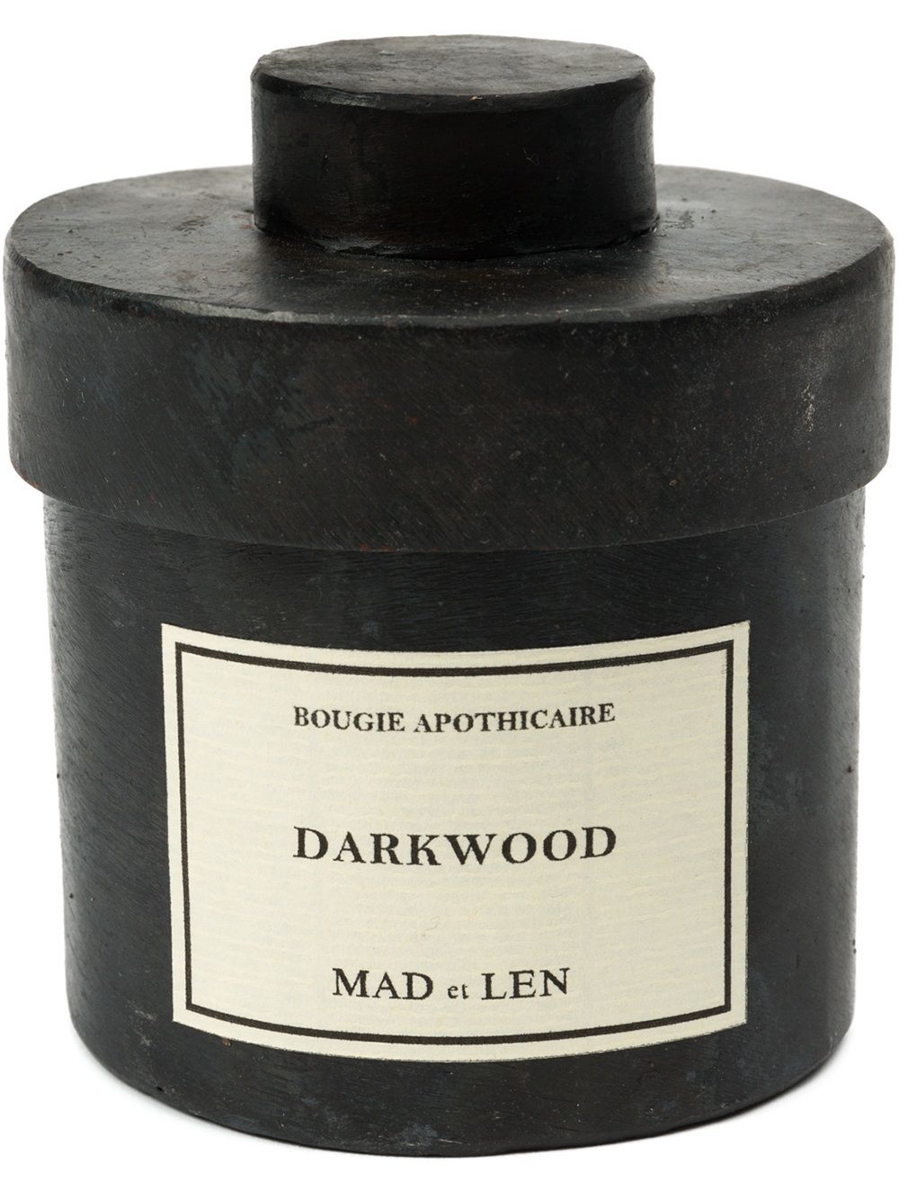 MAD et LEN Darkwood scented candle (300g) - Black von MAD et LEN