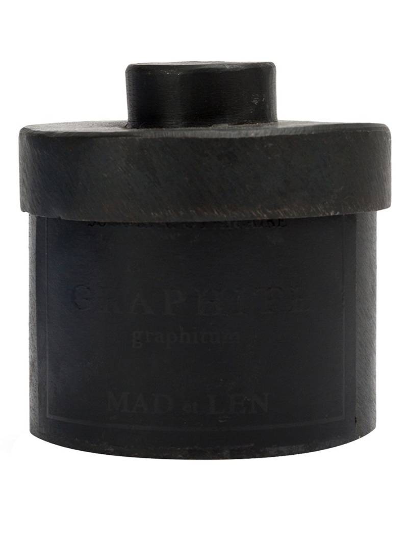 MAD et LEN 'Graphite Graphitum' scented candle - Black von MAD et LEN