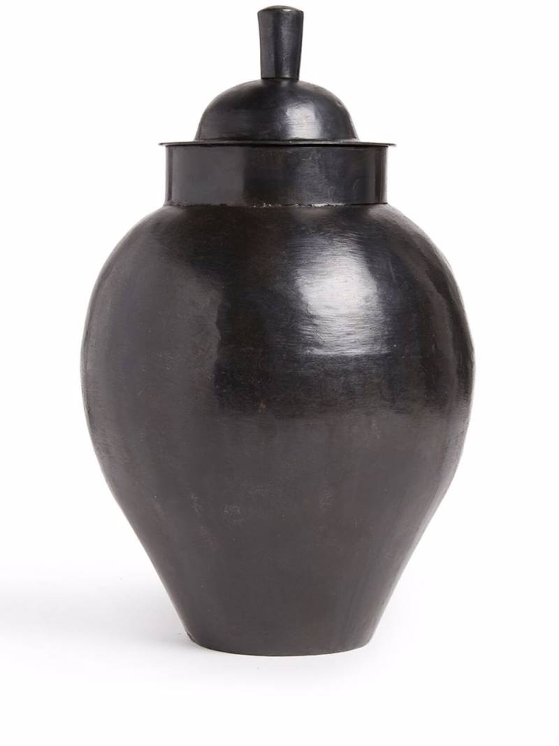 MAD et LEN Gustave Boulet vase - Black von MAD et LEN