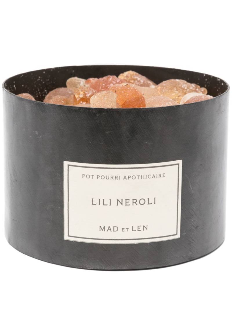 MAD et LEN Lili Neroli Pot Pourri d’Apothicaire - Black von MAD et LEN