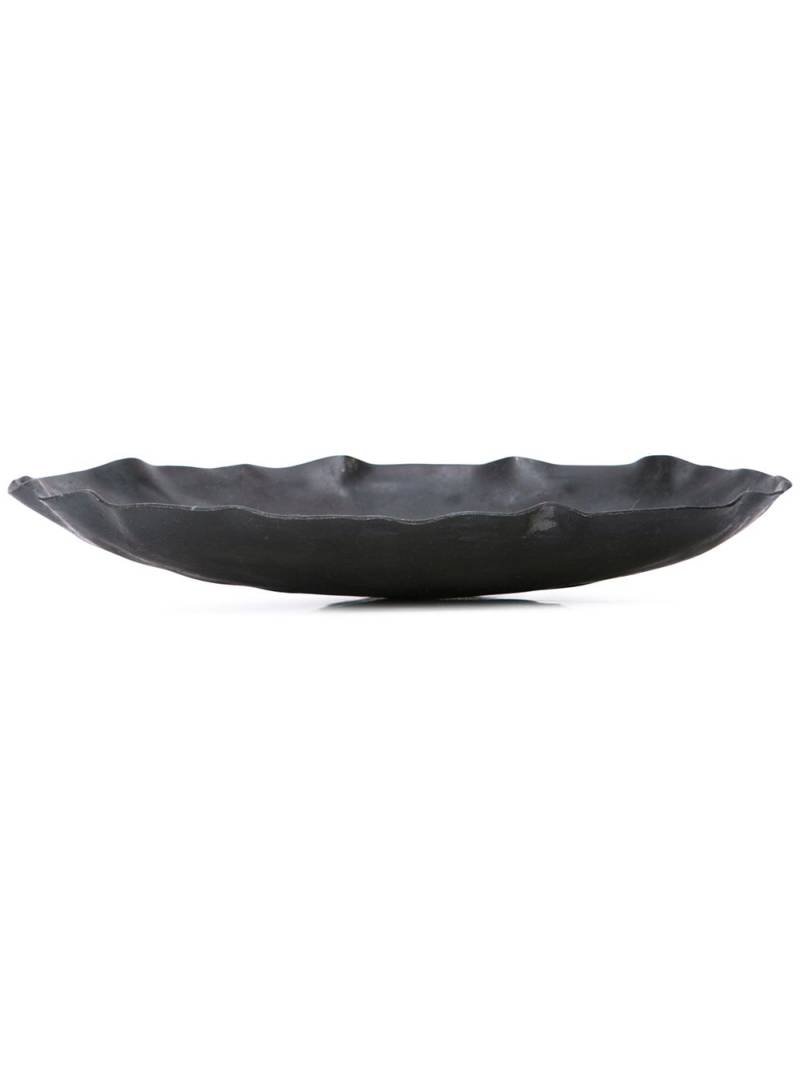 MAD et LEN shallow bowl - Black von MAD et LEN