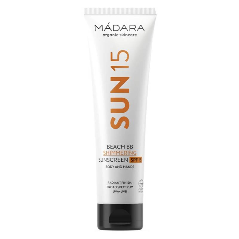 MÁDARA Care - Beach BB Shimmering Sunscreen SPF15 von MÁDARA