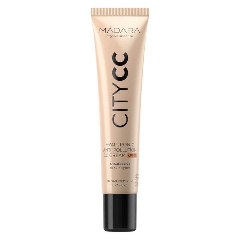 MÁDARA Care - CITYCC Hyaluronic Anti-Pollution CC Cream Beige SPF15 von MÁDARA