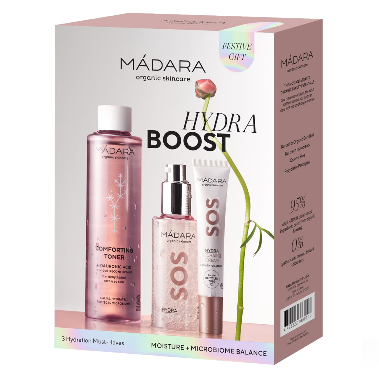 MÁDARA Care - Hydra Boost Trio Set von MÁDARA