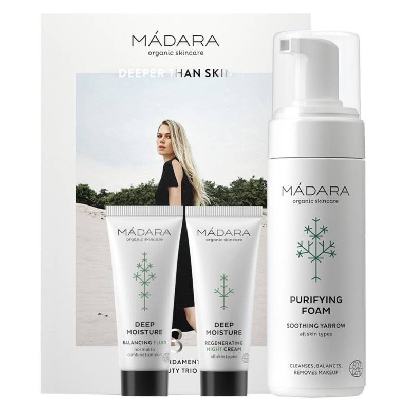 MÁDARA Care - Deeper Than Skin 3-in-1 Skincare Essentials Set von MÁDARA