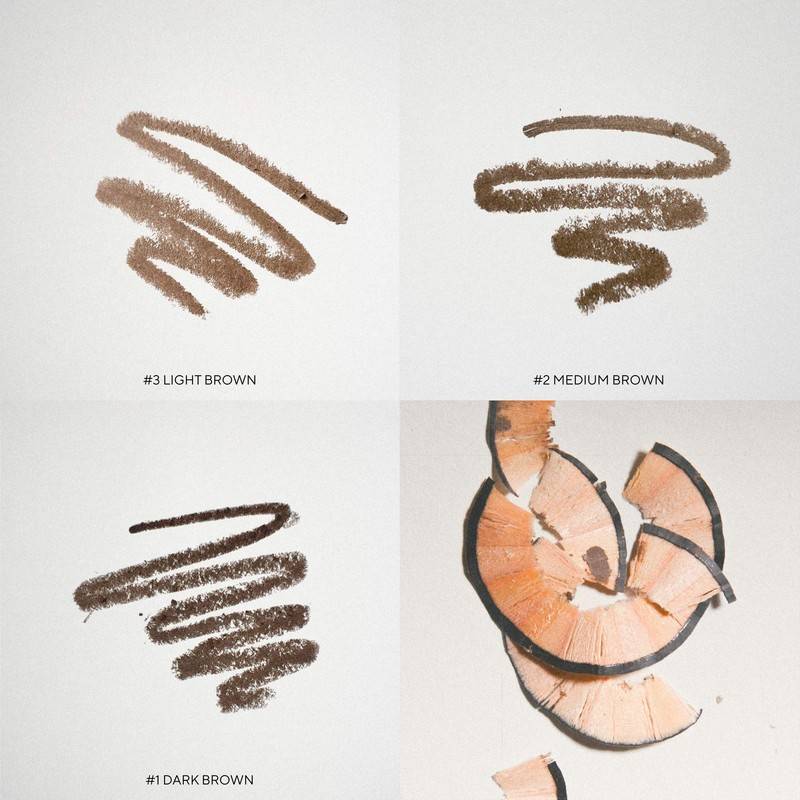 MÁDARA Eyes - The Brow Pencil Augenbrauenstift #1 Dark Brown von MÁDARA