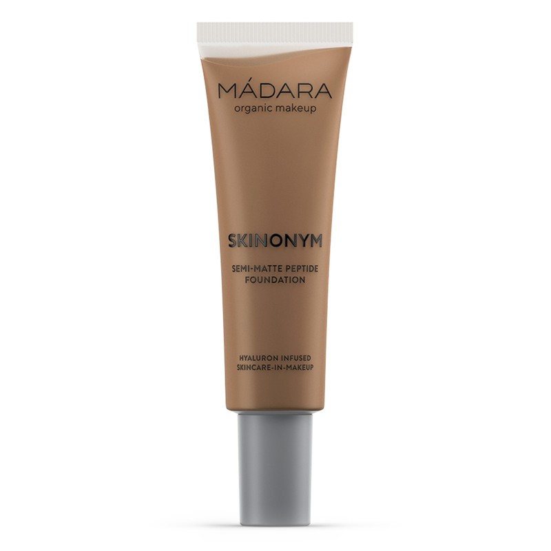 MÁDARA Teint - SKINONYM Halbmattierende Foundation, #80 FUDGE von MÁDARA