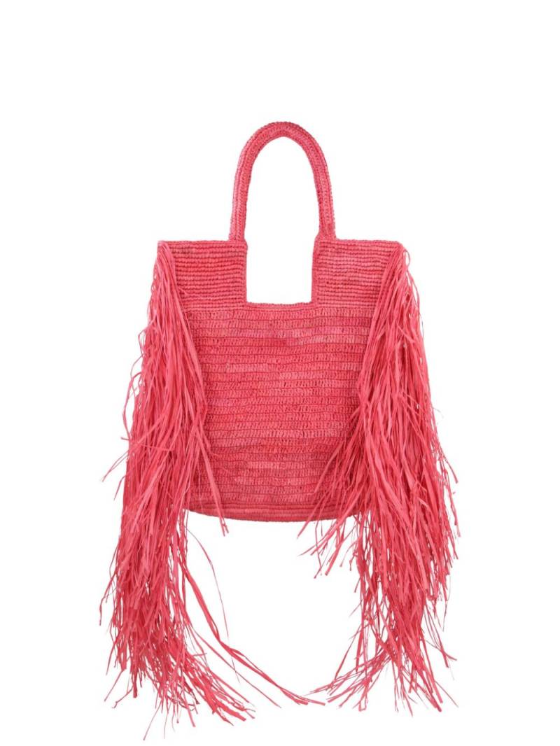 MADE FOR A WOMAN Kifafa Frange tote bag - Pink von MADE FOR A WOMAN