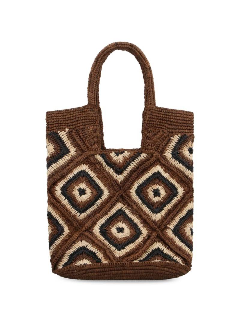 MADE FOR A WOMAN Kifafa Vakona tote bag - Brown von MADE FOR A WOMAN