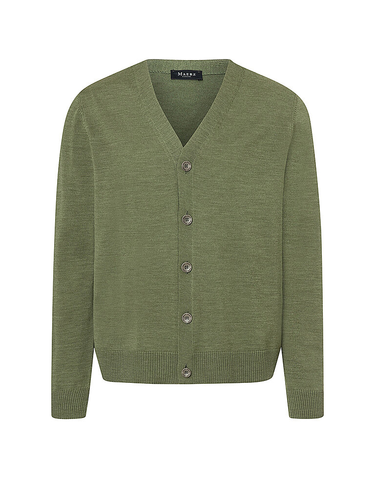 MAERZ Cardigan  olive | 48 von MAERZ