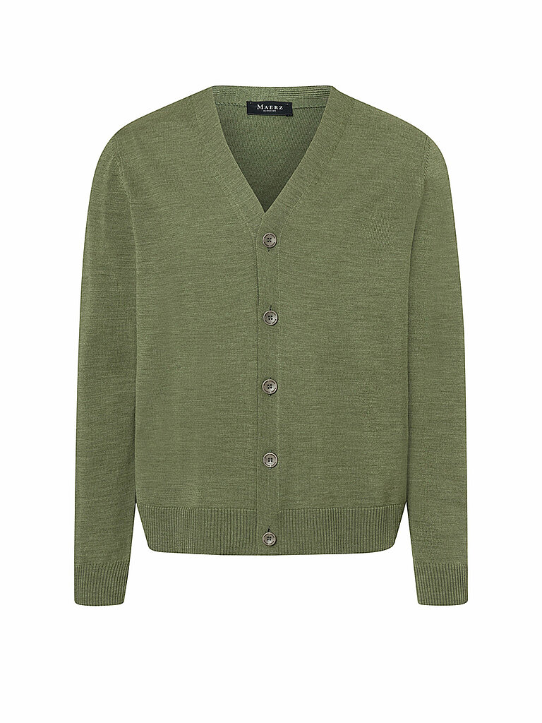 MAERZ Cardigan  olive | 50 von MAERZ