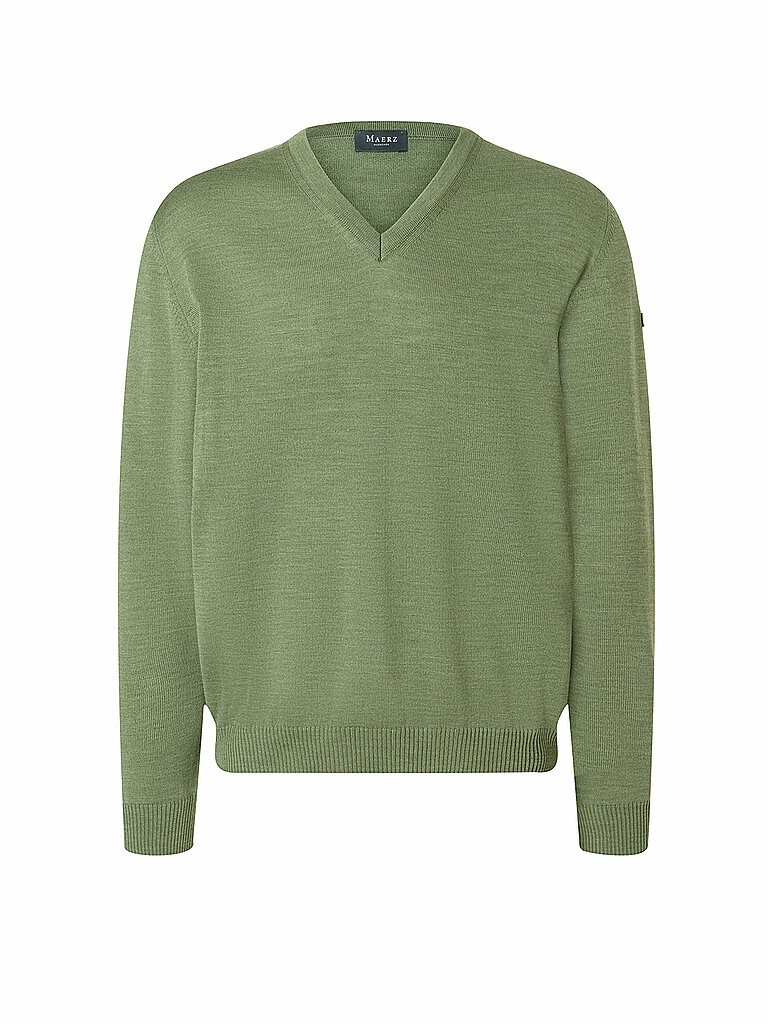 MAERZ Pullover  olive | 48 von MAERZ