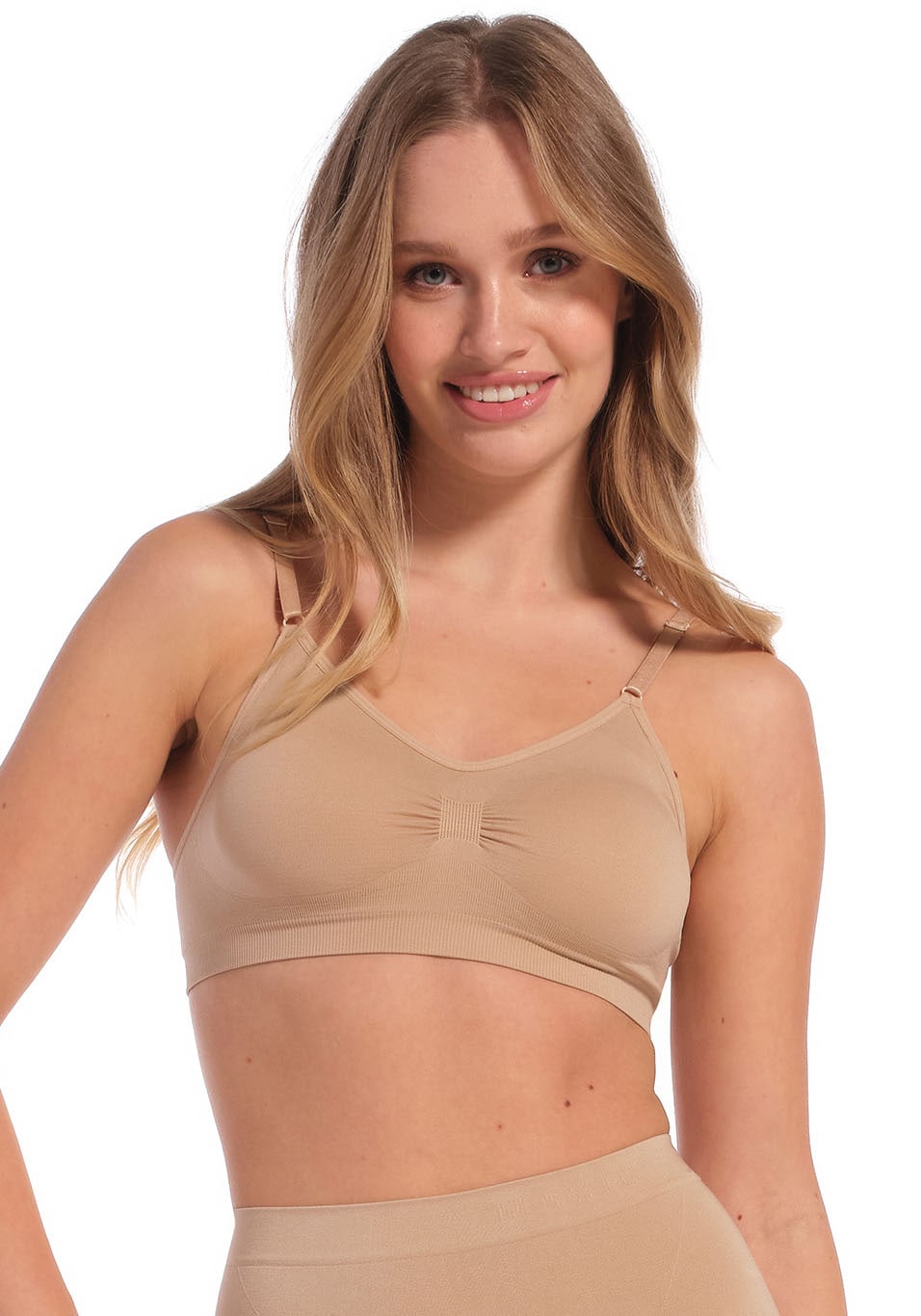 MAGIC Bodyfashion Bustier »Comfort Bra«, bequemer nahtloser und bügelloser Träger-BH von MAGIC Bodyfashion