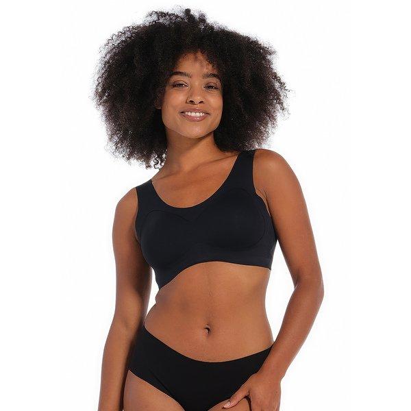 MAGIC Bodyfashion - Bügelloser BH, wattiert, für Damen, Black, Größe M von MAGIC Bodyfashion