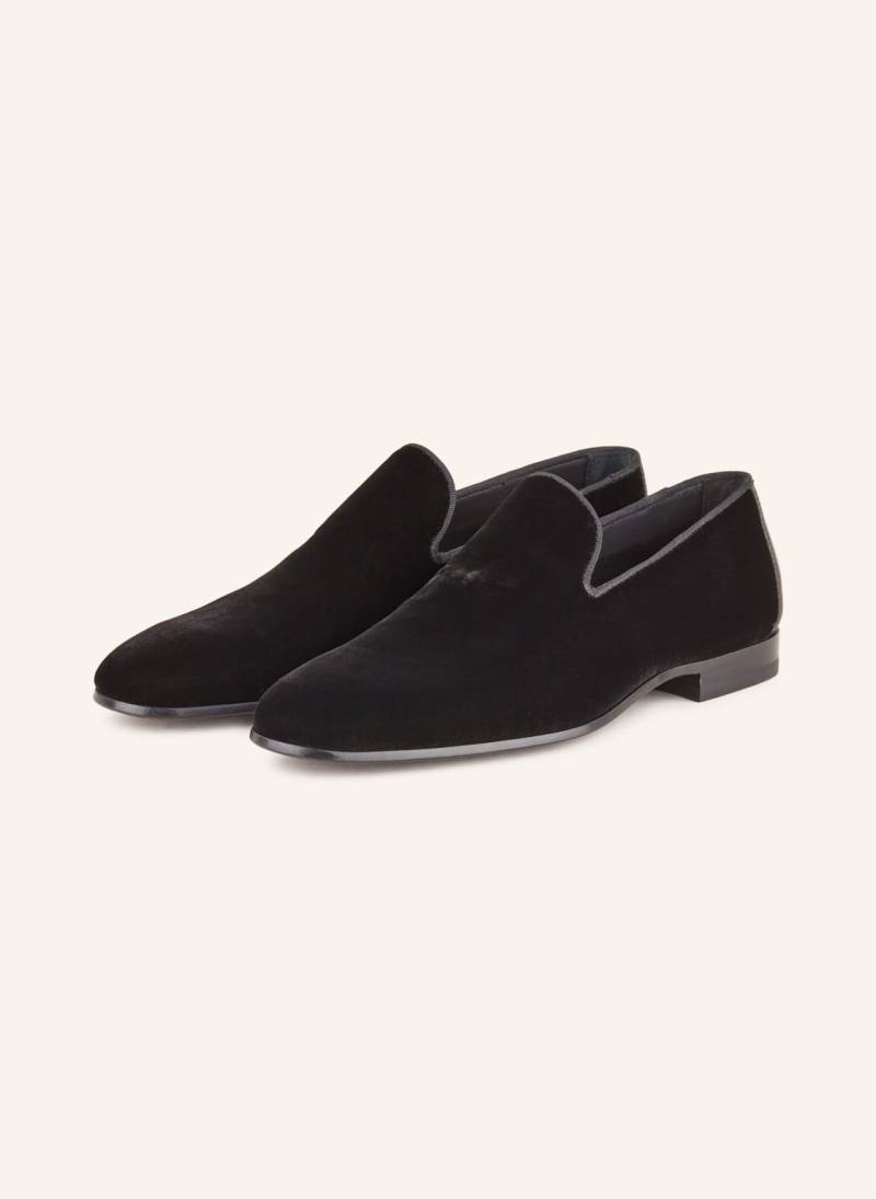 Magnanni Slipper Velvet schwarz von MAGNANNI