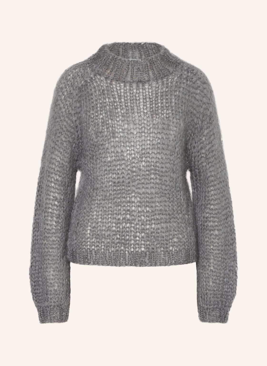 Maiami Mohair-Pullover grau von MAIAMI