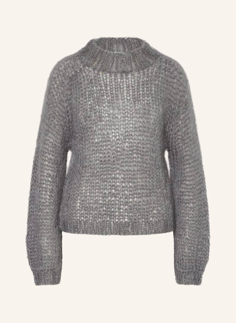 Maiami Mohair-Pullover grau von MAIAMI