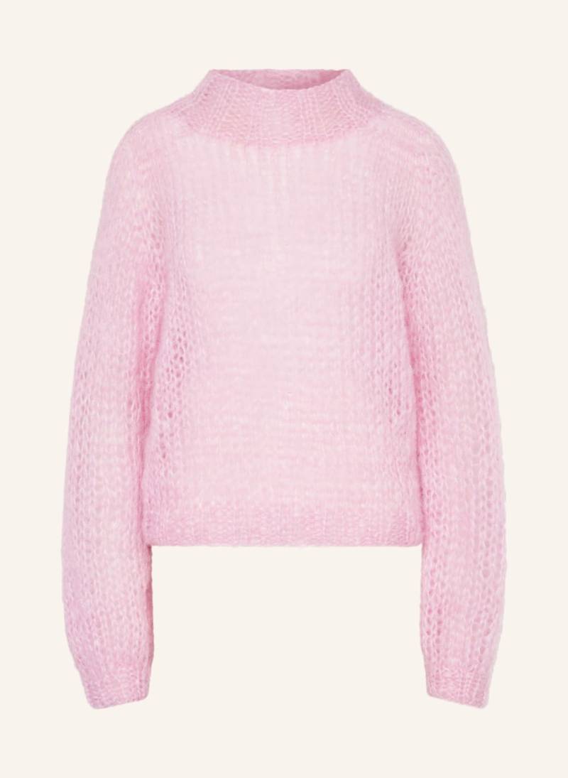 Maiami Mohair-Pullover rosa von MAIAMI