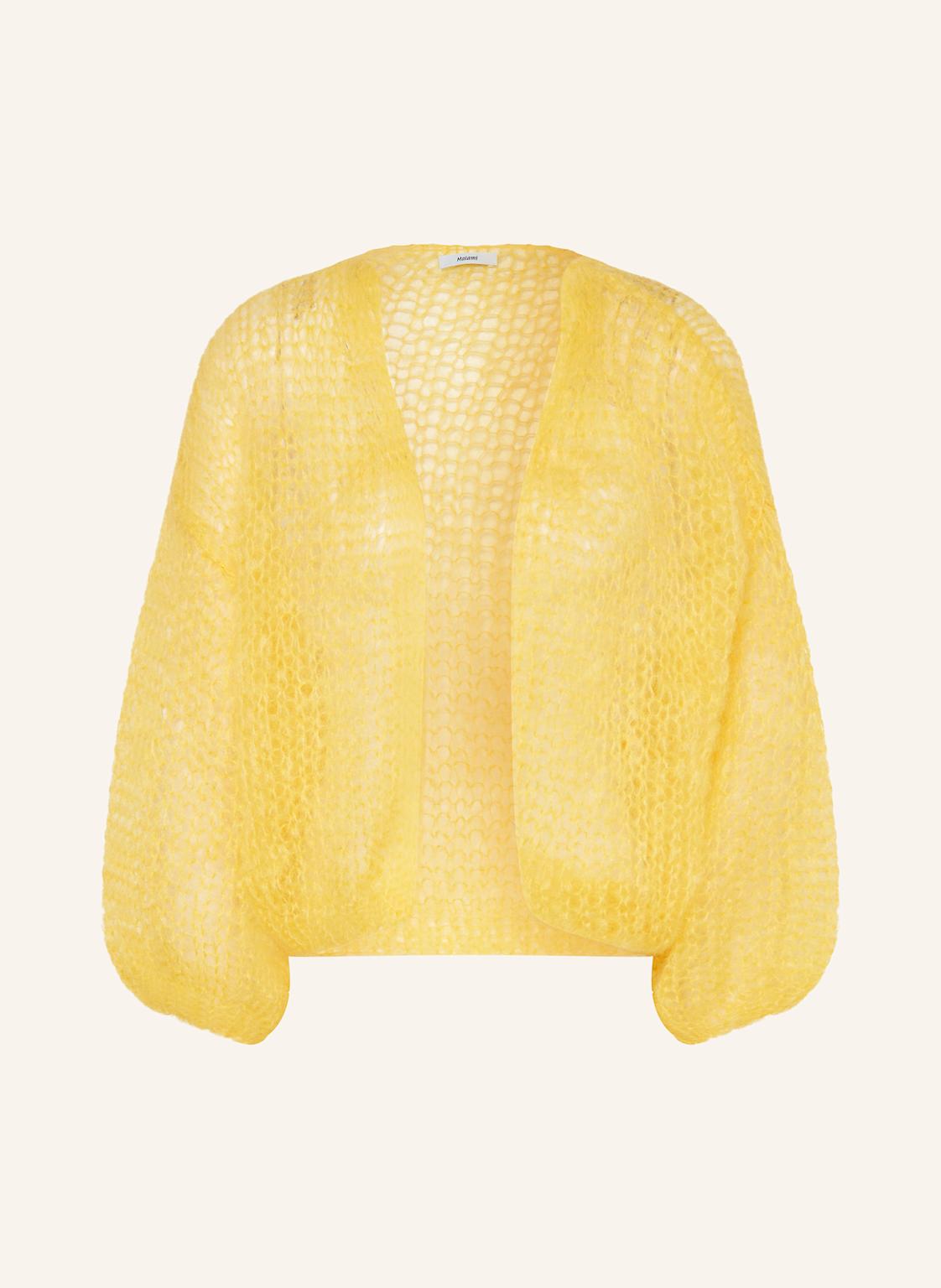 Maiami Strickhülle Aus Mohair gelb Maiami Strickhülle Aus Mohair gelb von MAIAMI