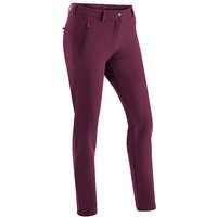 MAIER Damen Wanderhose Helga Slim dunkelrot | 34 (kurz) von MAIER