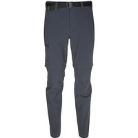 MAIER Herren Wanderhose Tajo2 ZipOff  grau | 46 (kurz) von MAIER