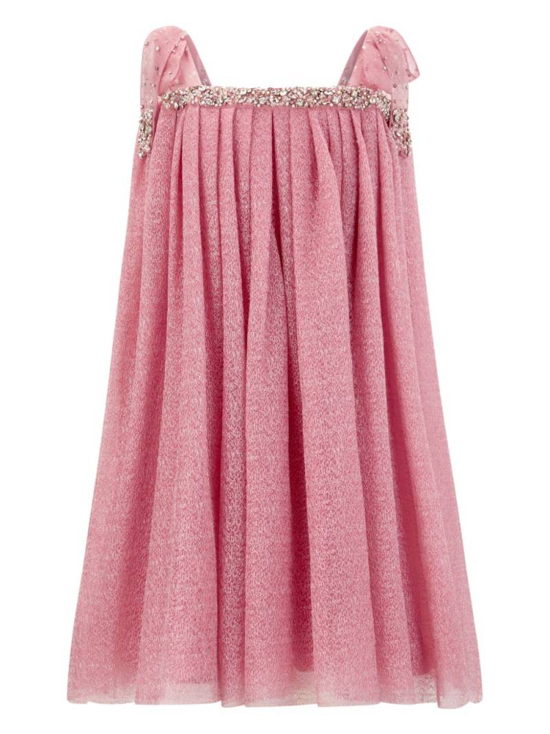 MAISON AVA Este rhinestone-embellished dress - Pink von MAISON AVA