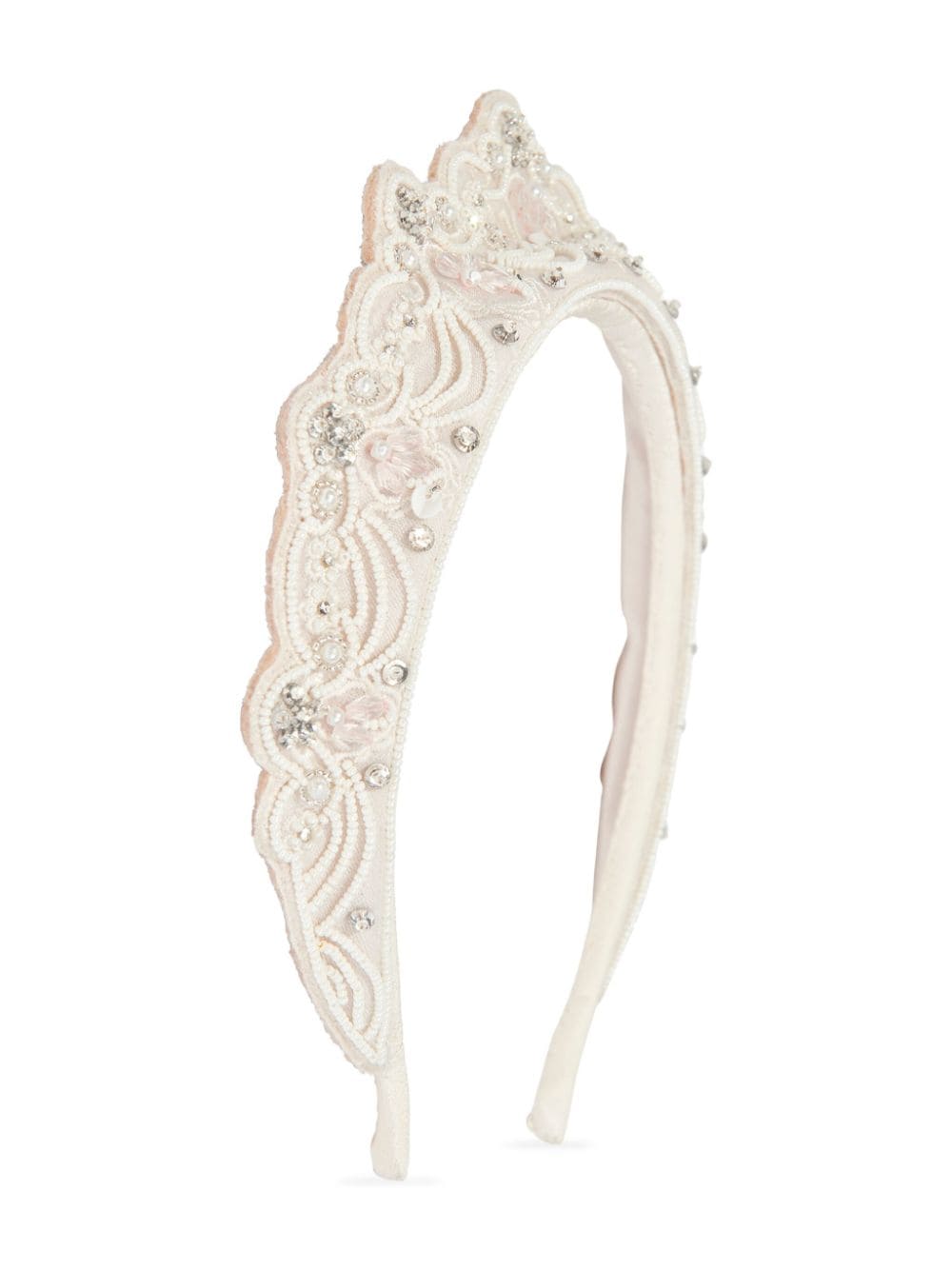 MAISON AVA Tiara headband - Neutrals von MAISON AVA