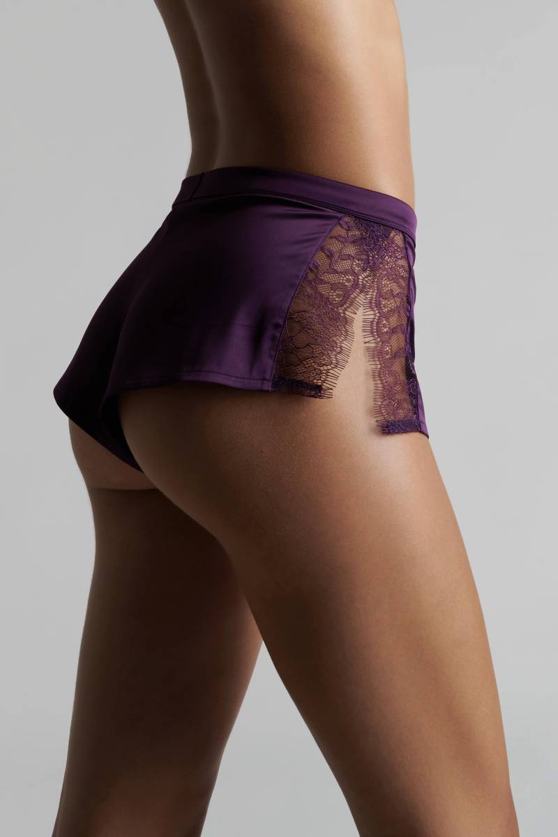 Mini-shorts - Villa Satine Damen Violett XL von MAISON CLOSE