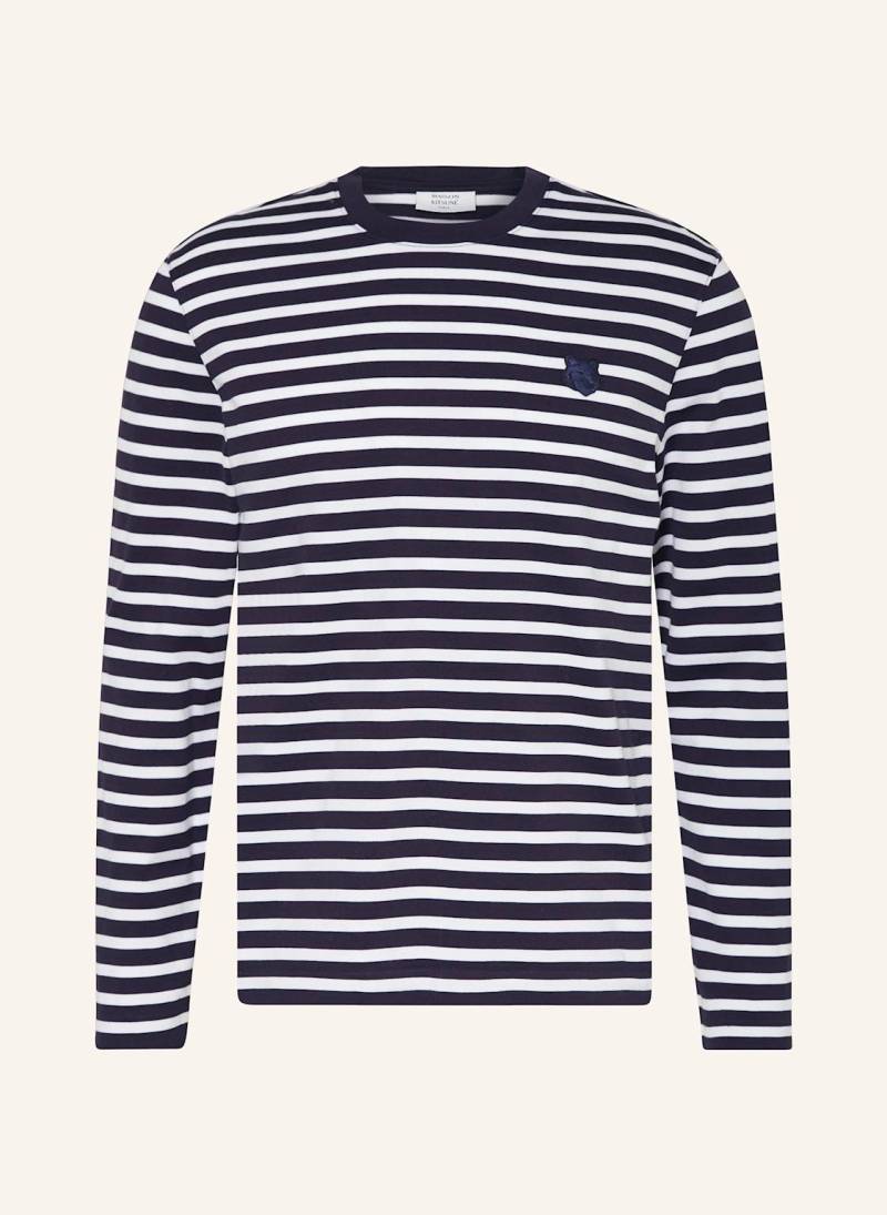 Maison Kitsuné Longsleeve blau von MAISON KITSUNÉ