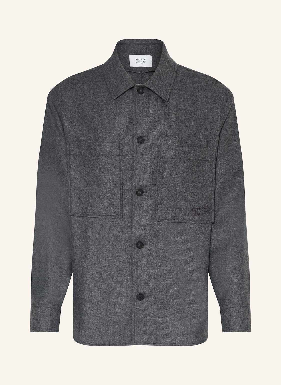 Maison Kitsuné Overjacket grau Maison Kitsuné Overjacket grau von MAISON KITSUNÉ