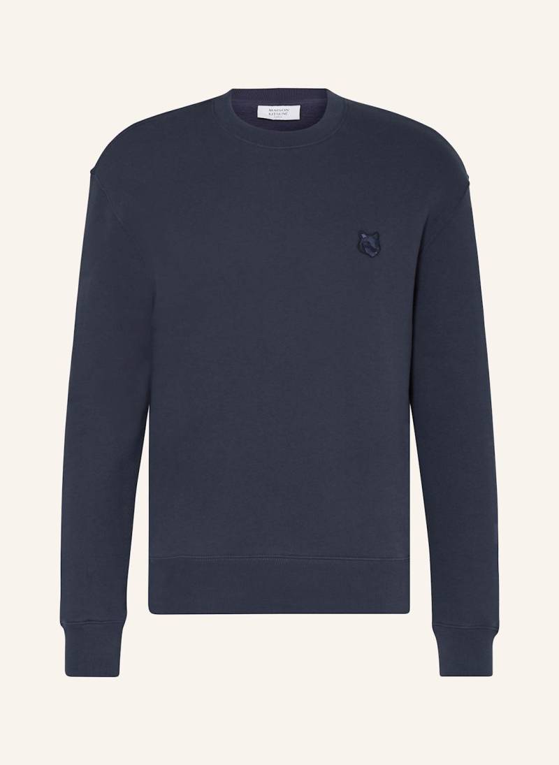 Maison Kitsuné Sweatshirt blau von MAISON KITSUNÉ