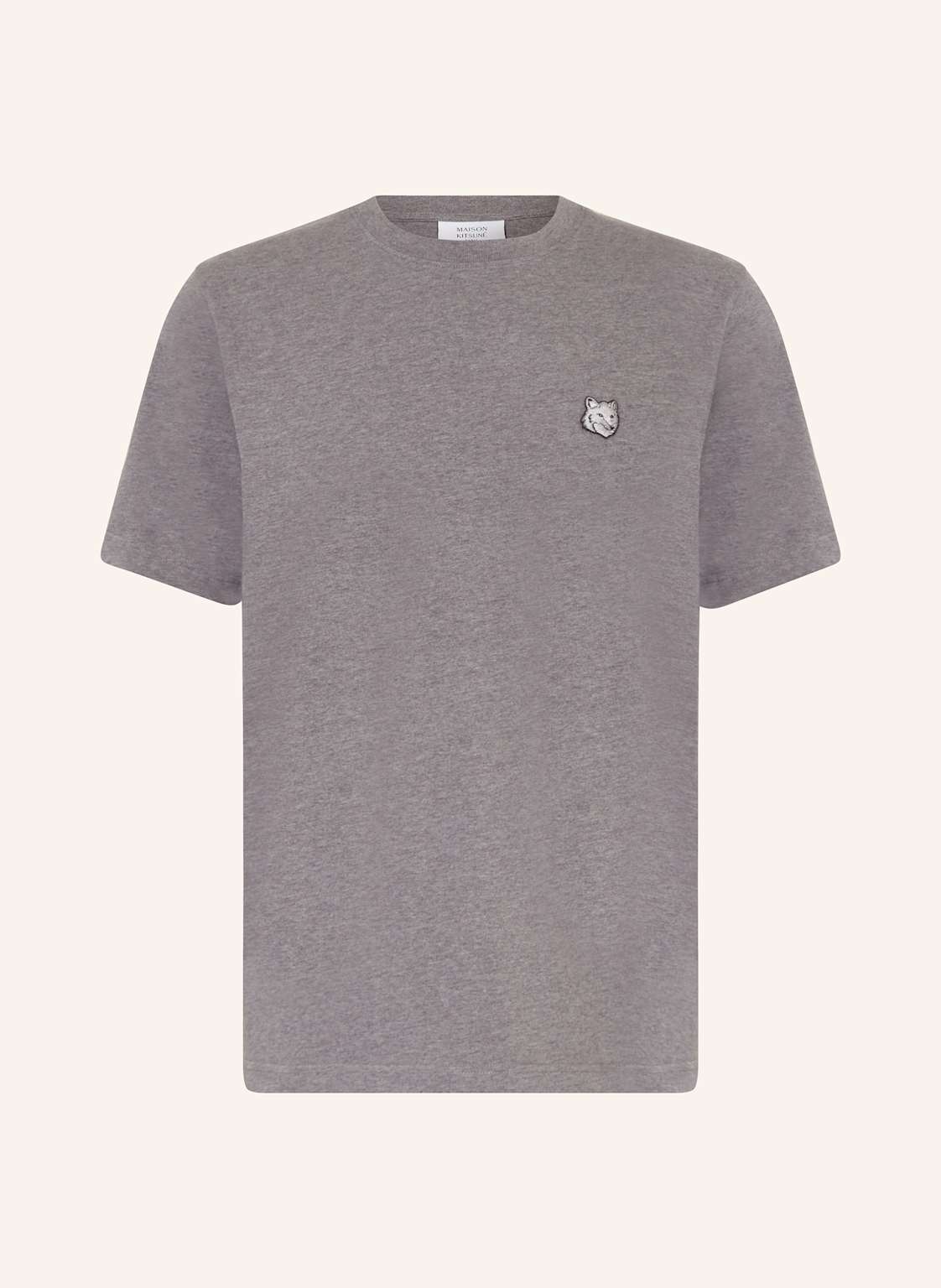 Maison Kitsuné T-Shirt grau von MAISON KITSUNÉ