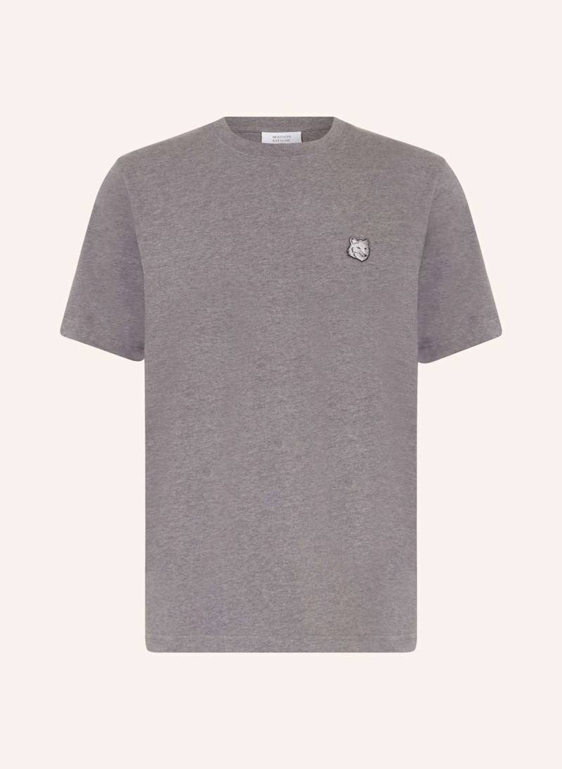 Maison Kitsuné T-Shirt grau von MAISON KITSUNÉ