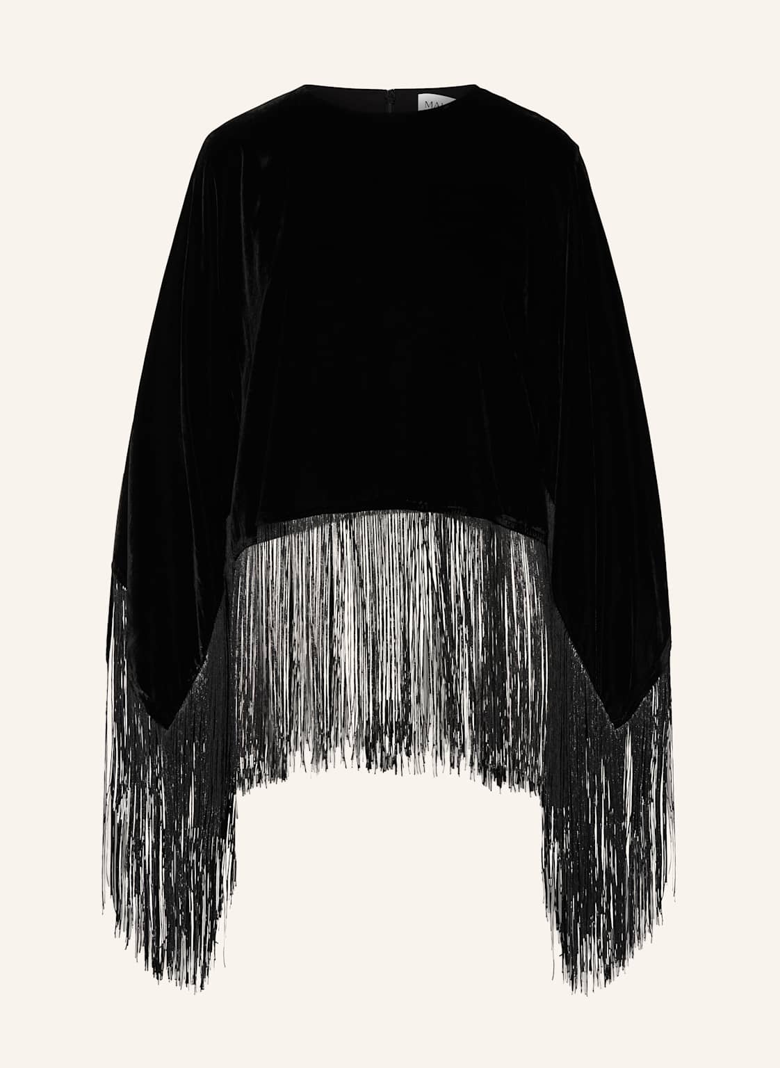 Malina Blusenshirt Cathlin Aus Samt schwarz Malina Blusenshirt Cathlin Aus Samt schwarz von MALINA