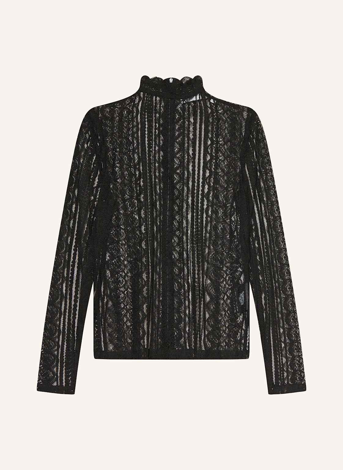 Malina Blusenshirt Fei Aus Spitze schwarz Malina Blusenshirt Fei Aus Spitze schwarz von MALINA