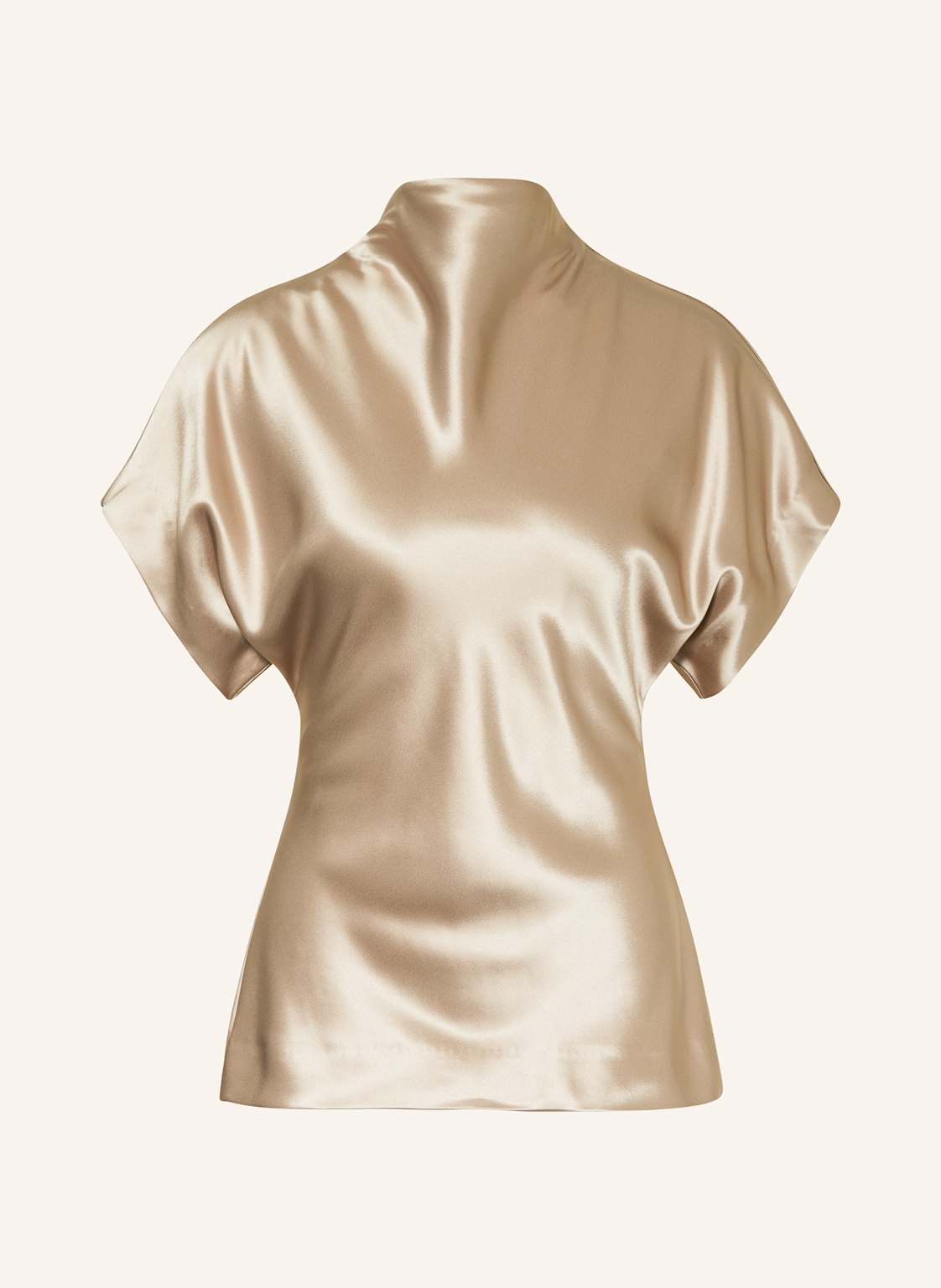 Malina Blusenshirt Otilia Aus Satin gold Malina Blusenshirt Otilia Aus Satin gold von MALINA