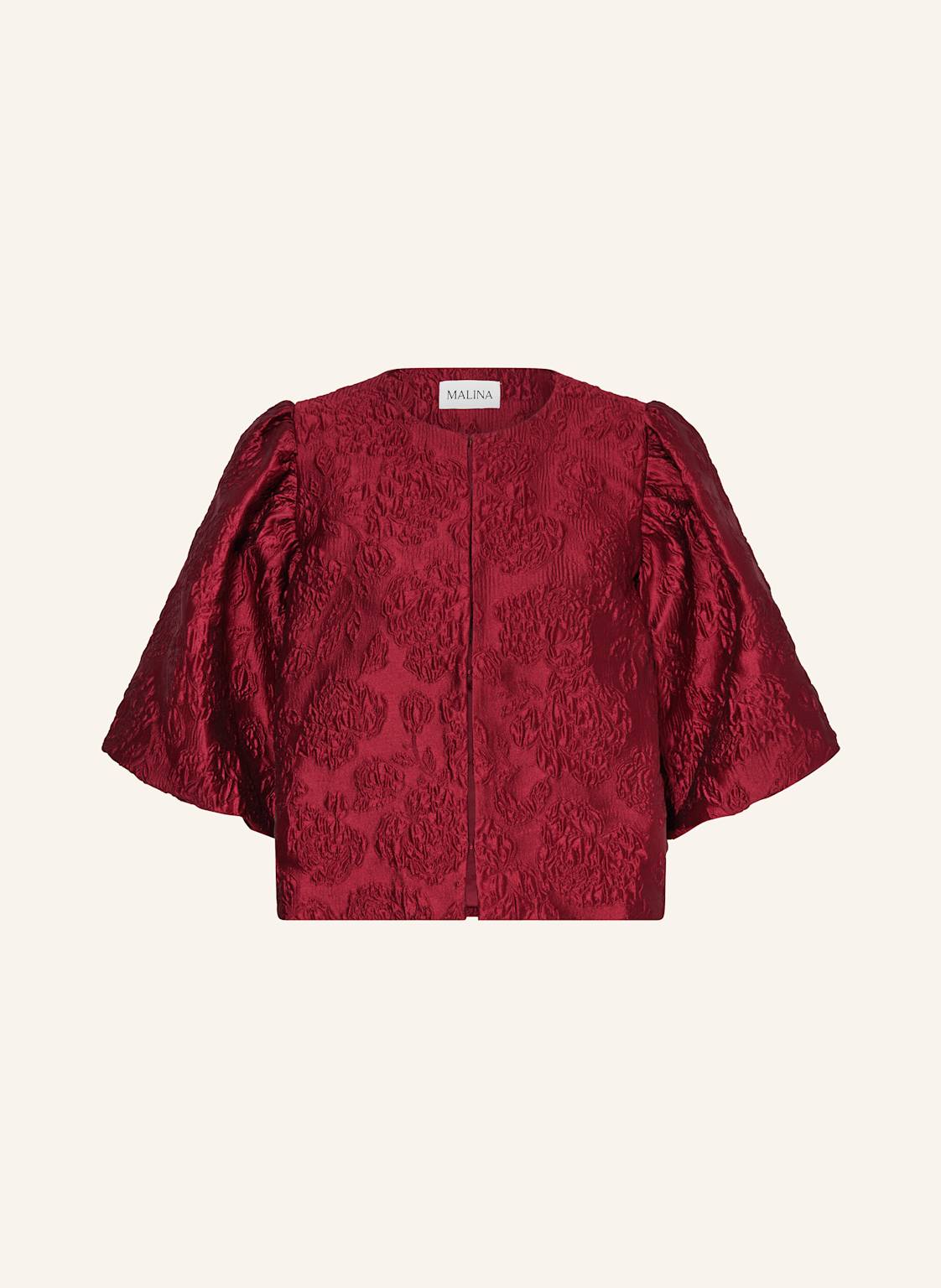 Malina Jacquard-Bluse Cleo rot von MALINA