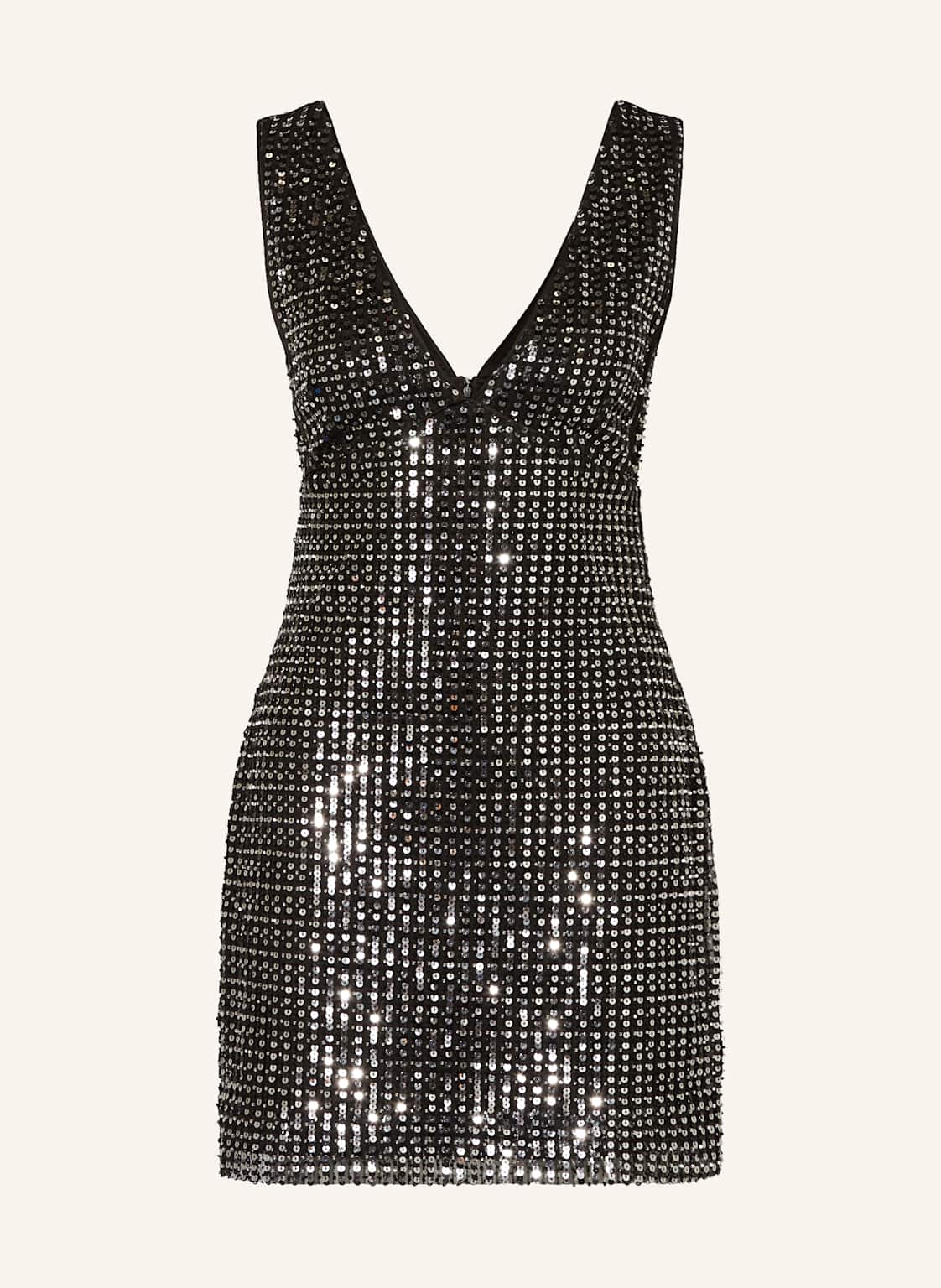 Malina Kleid Ellen Mit Pailletten Und Schmucksteinen silber Malina Kleid Ellen Mit Pailletten Und Schmucksteinen silber von MALINA