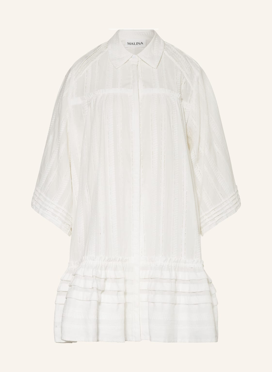 Malina Kleid Ester Mit Spitze weiss Malina Kleid Ester Mit Spitze weiss von MALINA