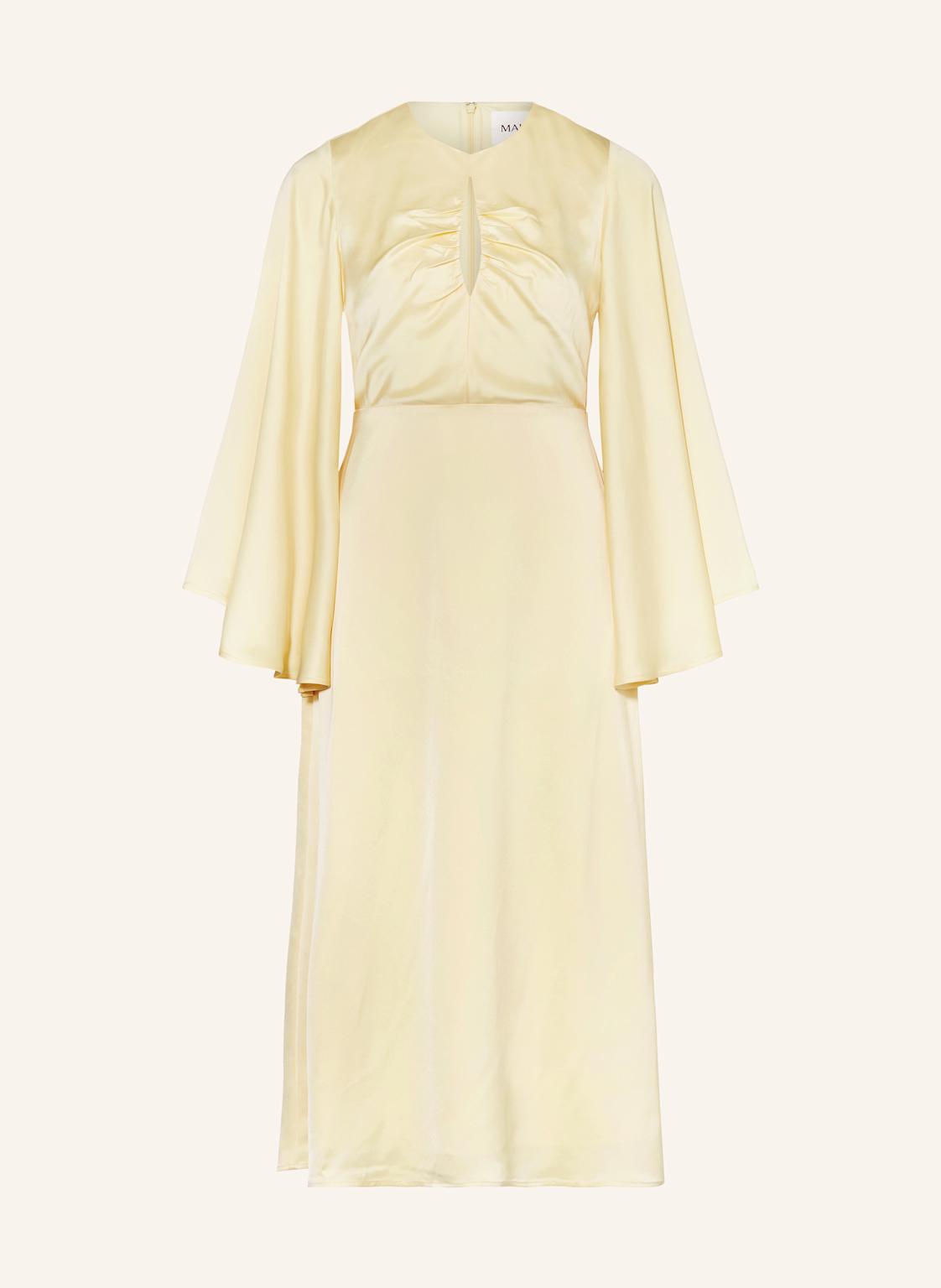 Malina Satinkleid Isadora Mit Cut-Out gelb Malina Satinkleid Isadora Mit Cut-Out gelb von MALINA
