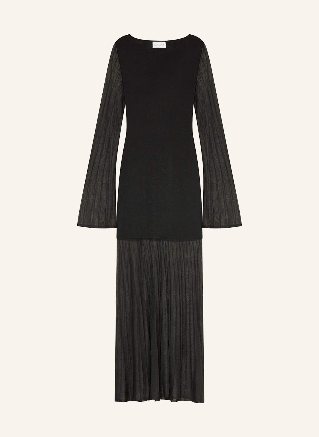 Malina Strickkleid Haisley Mit Glitzergarn schwarz Malina Strickkleid Haisley Mit Glitzergarn schwarz von MALINA