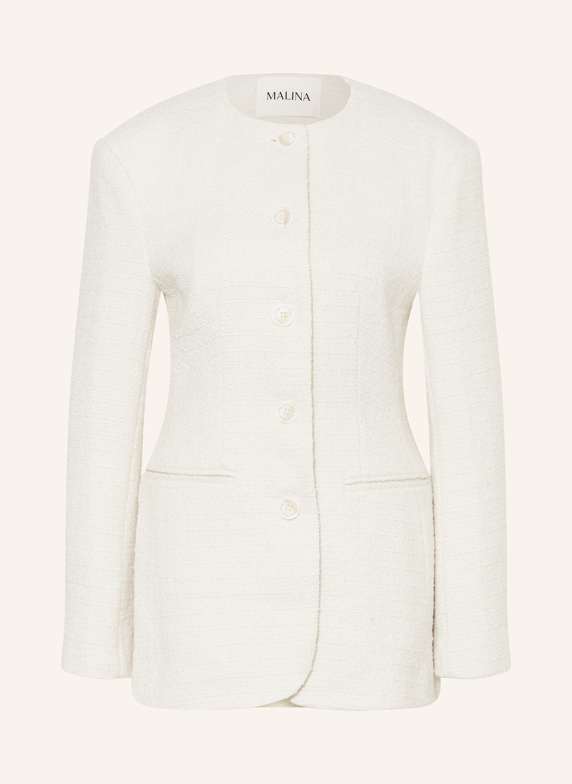 Malina Tweed-Blazer Carol weiss Malina Tweed-Blazer Carol weiss von MALINA