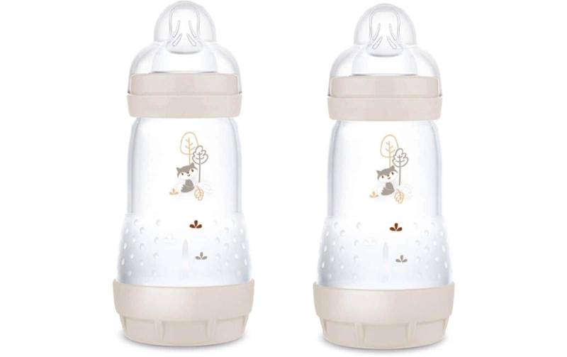 MAM Babyflasche »Easy Start 2er Set Beige 260 ml«, (2 tlg.) von MAM