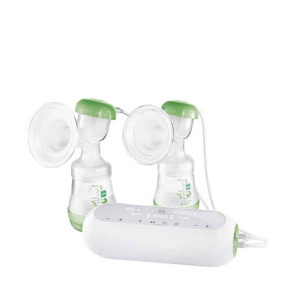 Mam - Elektrische Milchpumpe, 2in1 Doppelmilchpumpe, One Size, Weiss von Mam